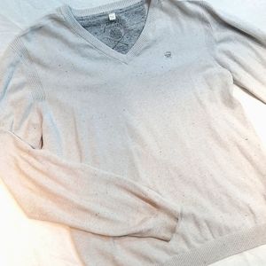 Diesel Industries Long Sleeve V-Neck Pull Over Sweater- XL